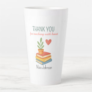 Taza De Café Latte Gracias Profesor - Sincera gratitud