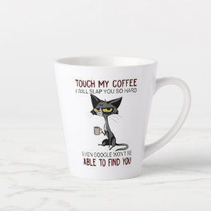 Taza De Café Latte Gracioso café Cat Mug