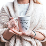 Taza De Café Latte Gracioso café de regalo de Coworker<br><div class="desc">Gracioso Coworker Gift Café Latte Mug</div>
