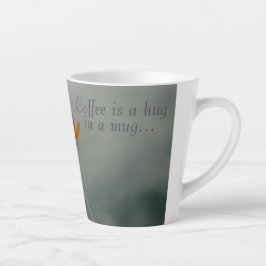 Taza De Café Latte Gracioso Latte Mug - "Pero primero, café"