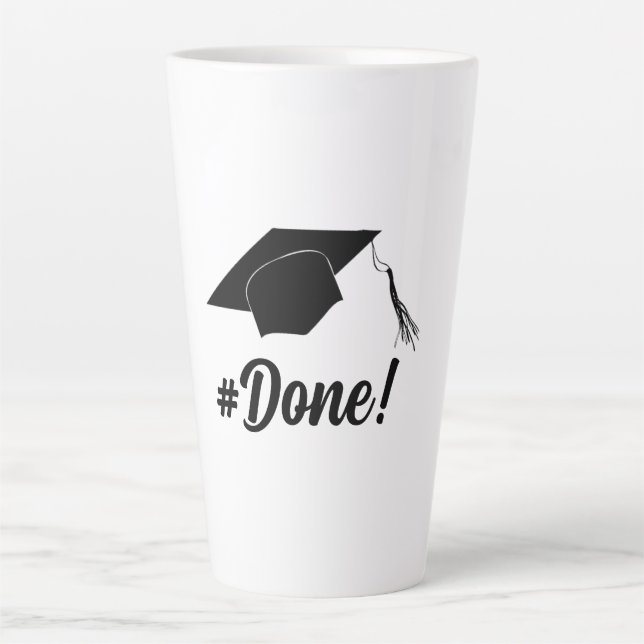 Taza De Café Latte Graduación (Anverso)