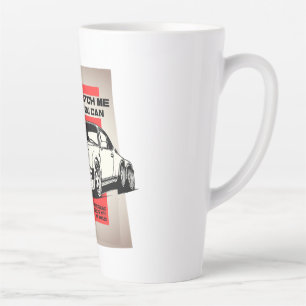 Taza De Café Latte Gráfica del coche Catch Me If You Can