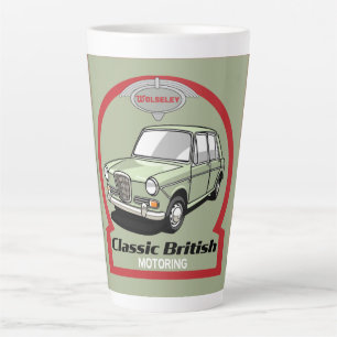 Taza De Café Latte Gran Bretaña clásica Wolseley 1300 Car