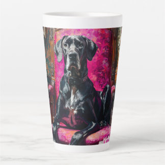 Taza De Café Latte Gran Danés Real
