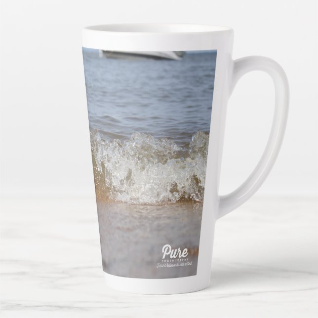 Taza De Café Latte Gran taza de latte de 17 oz (Derecha)