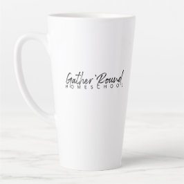 Taza De Café Latte Gran trapo de lata