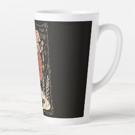 Taza De Café Latte Gran Virgo Latte Mug Celestial Zodiac Art
