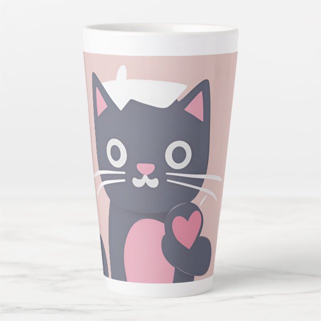 Taza De Café Latte Grande (Anverso)