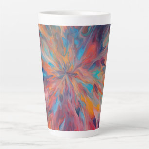Taza De Café Latte Grande del arte