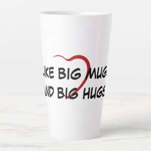 TAZA DE CAFÉ LATTE GRANDES MUGS Y GRANDES HUEVOS