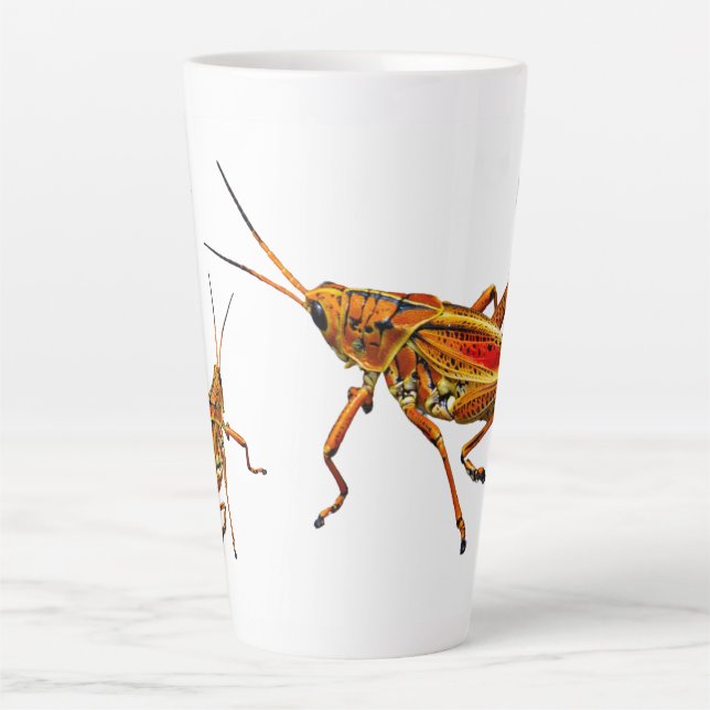 Taza De Café Latte Grasshopper (Anverso)