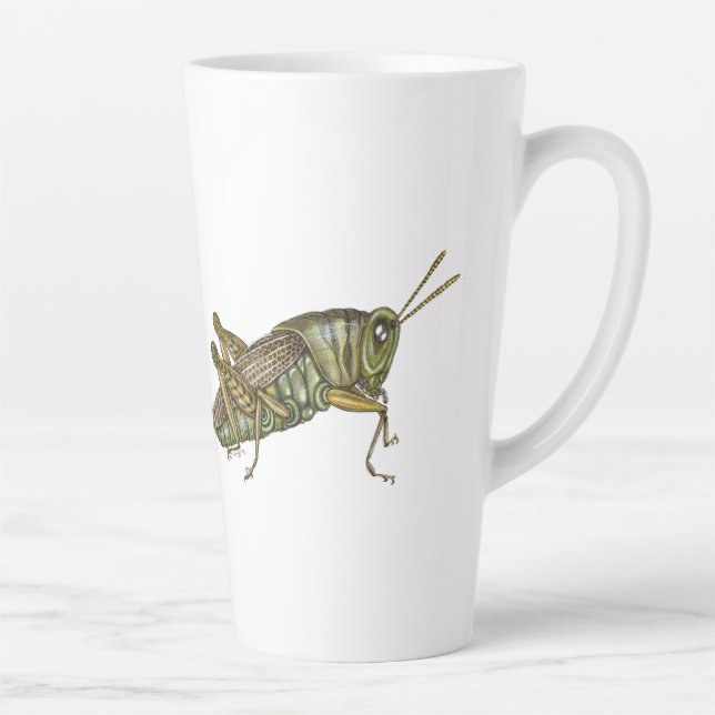Taza De Café Latte Grasshopper verde (Derecha)