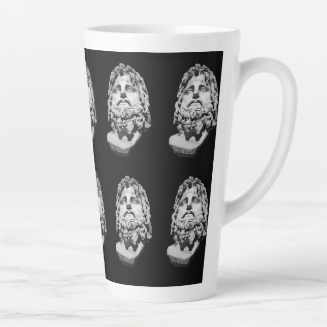 Taza De Café Latte Greco Roman Bust (Derecha)