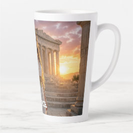 TAZA DE CAFÉ LATTE GREECE - ACROPOLIS