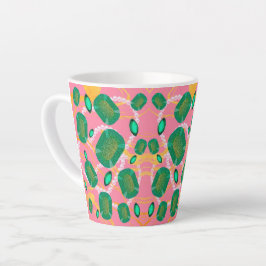 TAZA DE CAFÉ LATTE GREEN GEMS