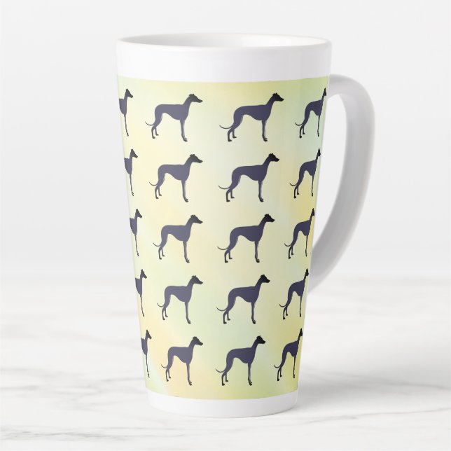 Taza De Café Latte Greyhound (Ángulo derecho)