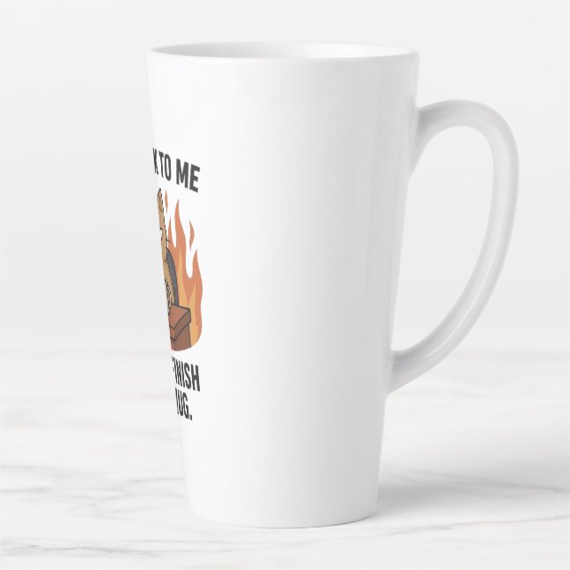 Taza De Café Latte Grumpy Cat Coffee Mug (Derecha)