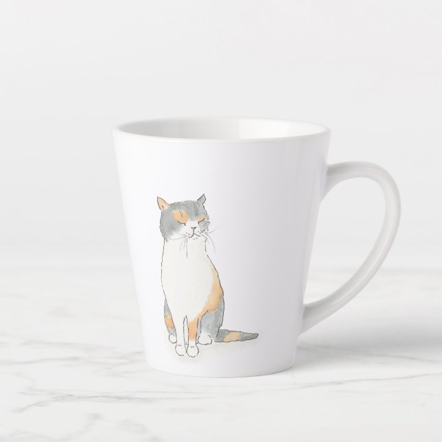 Taza De Café Latte Grumpy Katie latte mug (Derecha)