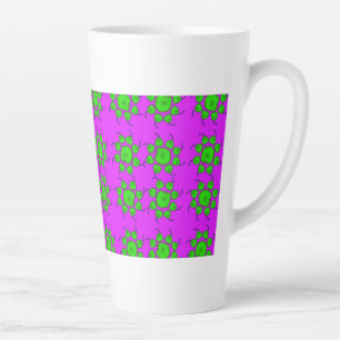 TAZA DE CAFÉ LATTE GRUPOS VERDES LATTE MUG