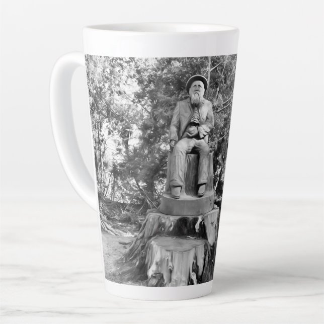 Taza De Café Latte Guardián de la Selva (Ángulo izquierdo)