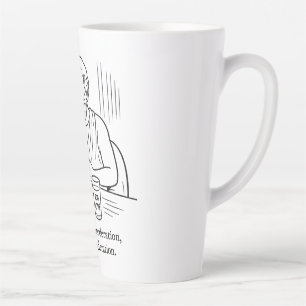 Taza De Café Latte Guía de Aristóteles para la Moderación