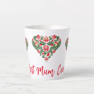 Taza De Café Latte Guión personalizado más Mamá personalizada