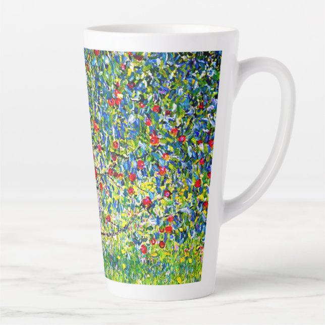 Taza De Café Latte Gustav Klimt Apple Tree (Derecha)