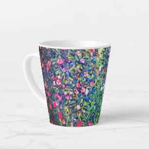Taza De Café Latte Gustav Klimt Italian Garden