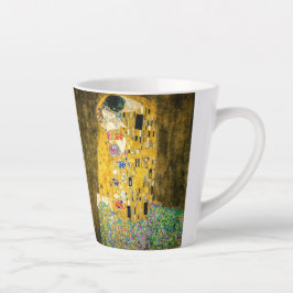Taza De Café Latte Gustav Klimt Love & Kiss / Valentine's Day Custom 