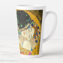Taza De Café Latte Gustav Klimt - The Kiss / Valentine's Day