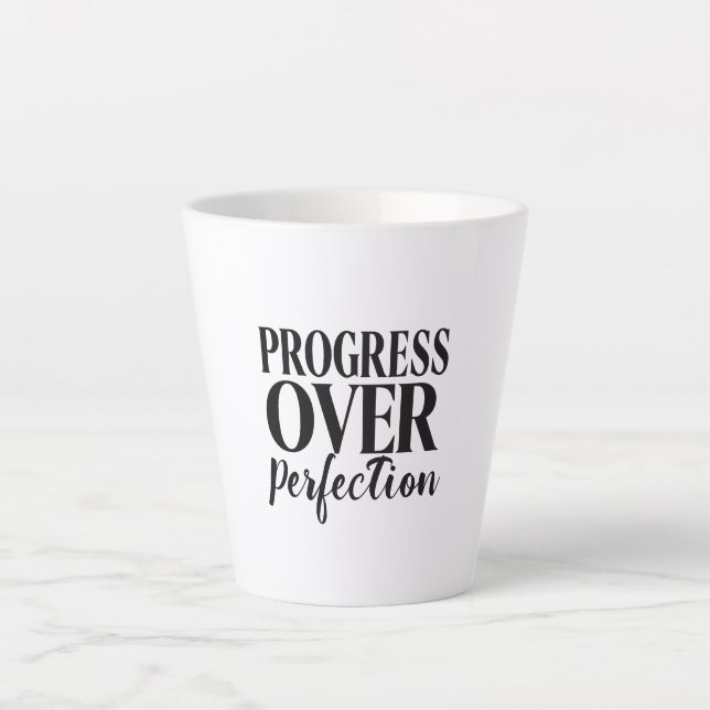 Taza De Café Latte Gym and Success Motivation (Anverso)