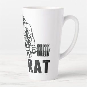 Taza De Café Latte Gym Rat