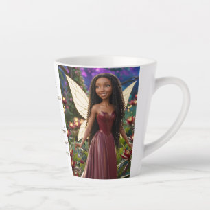 Taza De Café Latte Hada de Hellebore