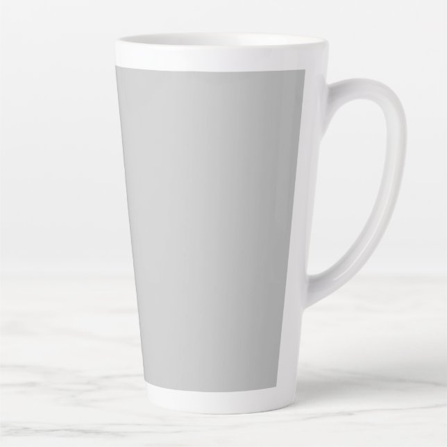 Taza De Café Latte Haga clic en Personalizar para cambiar a su propio (Derecha)