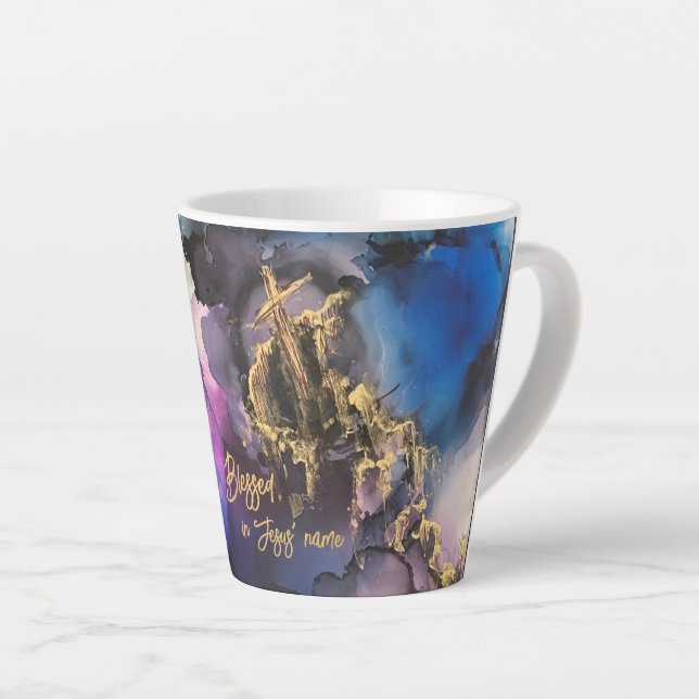 Taza De Café Latte Hallelujah Mug (Ángulo derecho)