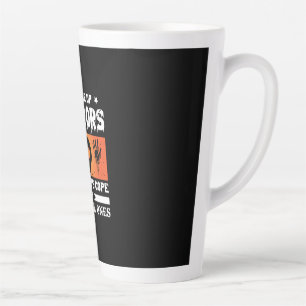Taza De Café Latte Halloween hacemos el horror