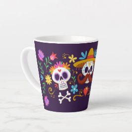 Taza De Café Latte Halloween Latte Coffee Mug