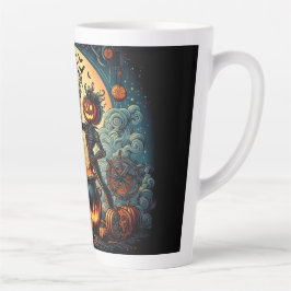 Taza De Café Latte Halloween Latte Mug