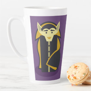Taza De Café Latte Halloween Skeleton Dracula Mummy Grim Reaper
