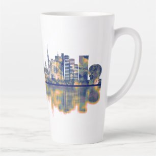 Taza De Café Latte Hanover Skyline