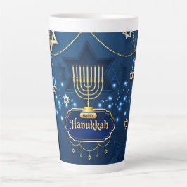 Taza De Café Latte Hanukkah Latte Mug