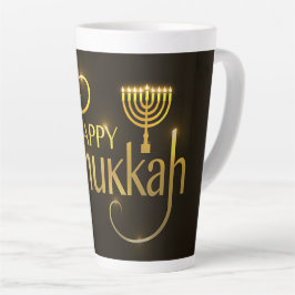 Taza De Café Latte Hanukkah Latte Mug