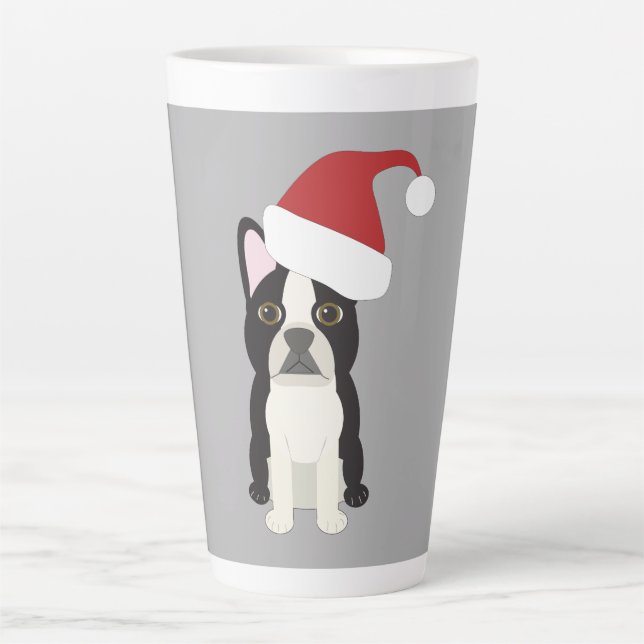 Taza De Café Latte Happy Howlidays (Anverso)