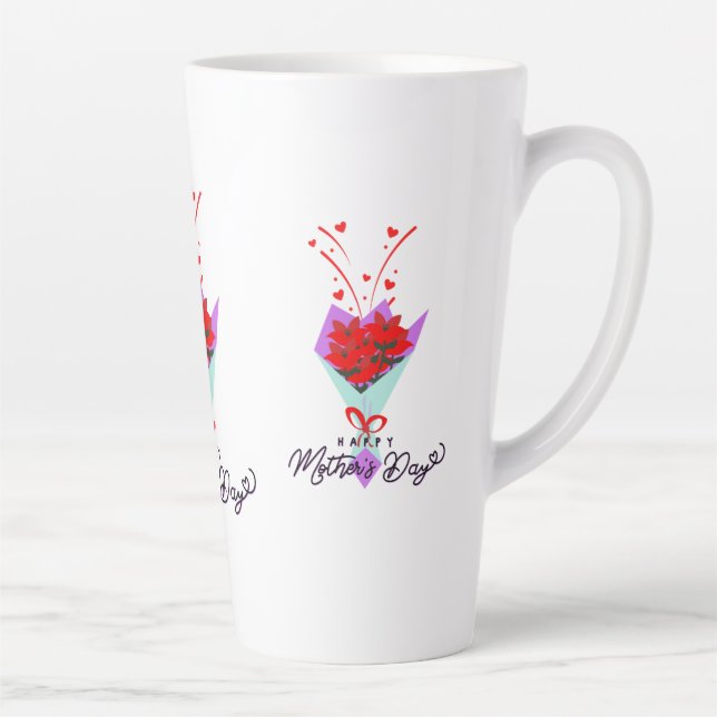 TAZA DE CAFÉ LATTE HAPPY MOTHER DAY GIFT (Derecha)