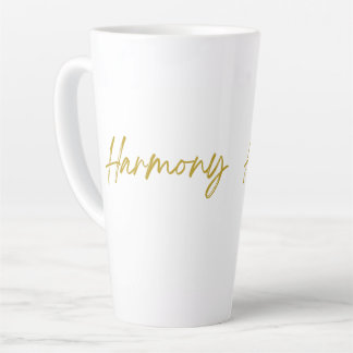 Taza De Café Latte Harmony Tall Latte Mug