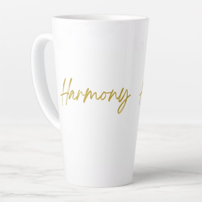 Taza De Café Latte Harmony Tall Latte Mug (Ángulo izquierdo)