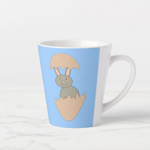 Taza De Café Latte Hatching de Bunny de Egg Weird
