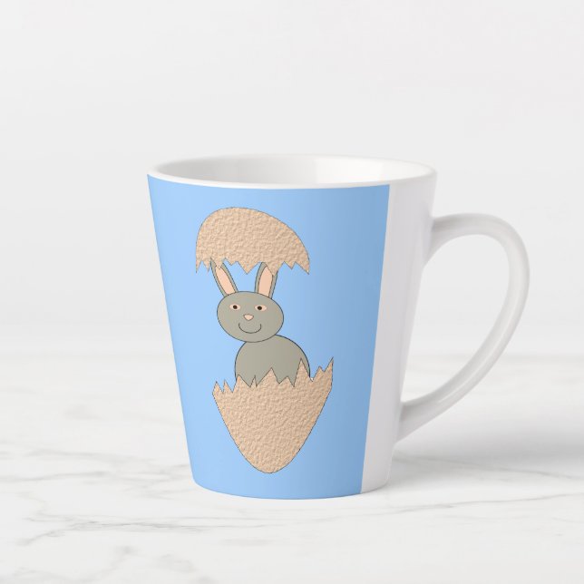 Taza De Café Latte Hatching de Bunny de Egg Weird (Derecha)