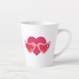 Taza De Café Latte Heart