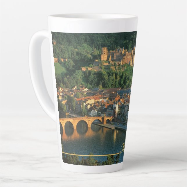 Taza De Café Latte Heidelberg (Ángulo izquierdo)